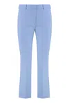 Weekend Max Mara Rana Tailored Trousers In Blue