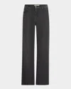 Weekend Max Mara Rapallo Cropped Jeans In Black