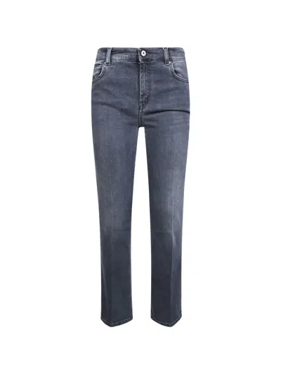 Weekend Max Mara Rapallo Faded Jeans In Blue