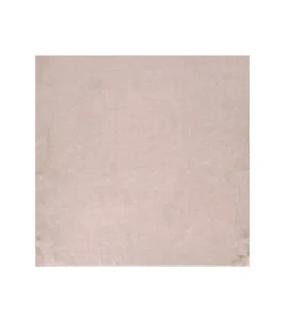Weekend Max Mara Rauche Pink Scarf In Gray