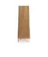 Weekend Max Mara Rectangular Scarf In Brown