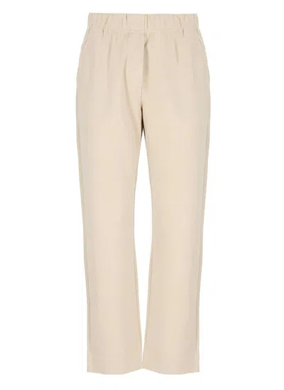 Weekend Max Mara Regular Fit Pants In Burgundy