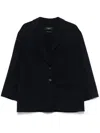 Weekend Max Mara Relais Blazer In Blue