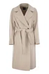 Weekend Max Mara Tempera Wool Blend Belted Coat