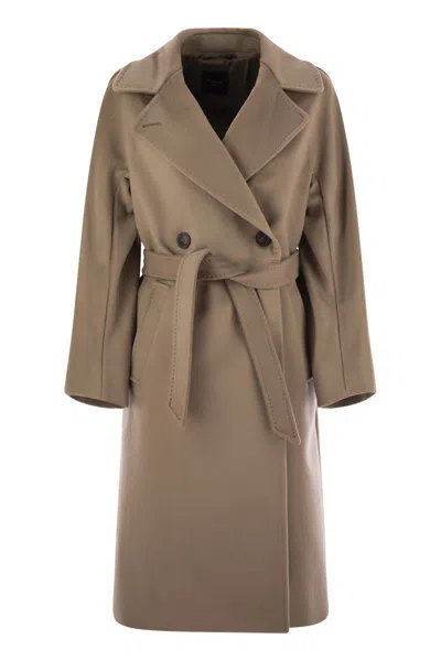 WEEKEND MAX MARA WEEKEND MAX MARA RESINA - WOOL DRAP COAT