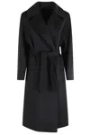 Weekend Max Mara Resina Double Breasted Wool Coat
