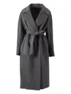 Weekend Max Mara Resina Coat In Black