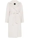Weekend Max Mara Resina Coat In Neutrals