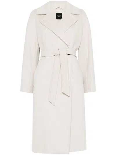 Weekend Max Mara Resina Coat In Ivory