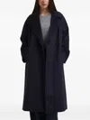 Weekend Max Mara Resina Double-breasted Coat In Blue