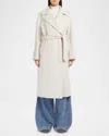 Weekend Max Mara Resina Coat In Ivory