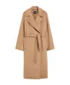 Weekend Max Mara Resina Tunic Coat In Nude