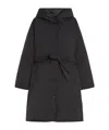 Weekend Max Mara Reversible Down Jacket In Black