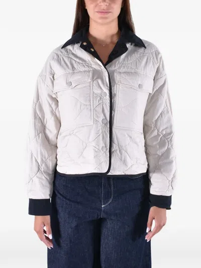 Weekend Max Mara Reversible Quilted Jacket In Multi
