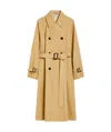 Weekend Max Mara Canasta Reversible Gabardine Trench Coat In Camel