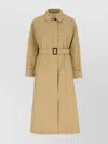 Weekend Max Mara Beige Cotton Blend Reversible Trafoi Trench Coat