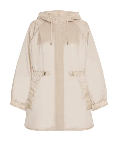 Weekend Max Mara Reversible Water-repellent Canvas Padded Parka In Multi