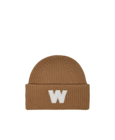 Weekend Max Mara Rib Knitted Hat In Brown