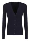 Weekend Max Mara Gabriel Cardigan In Blue