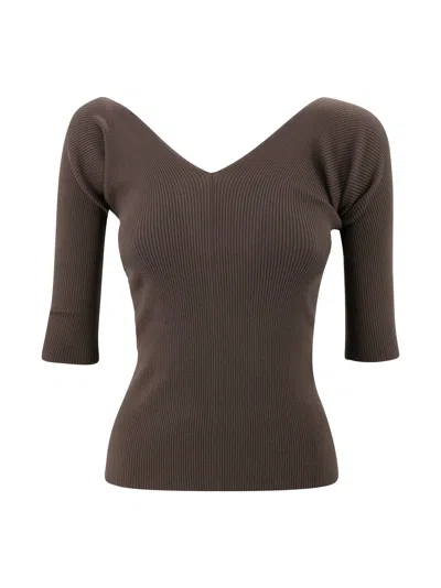 WEEKEND MAX MARA RIBBED SWEATER