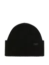 Weekend Max Mara Virgin Wool Beanie In Brown