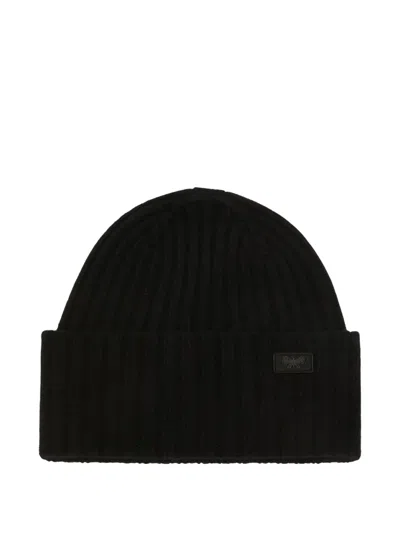 WEEKEND MAX MARA RIBBED WOOL BEANIE