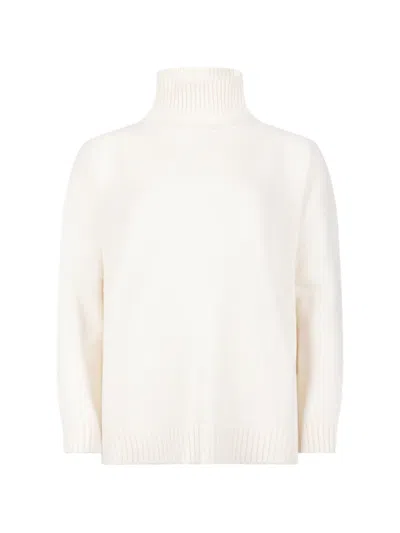 Weekend Max Mara Ribbed-knit Sweater In Neutral