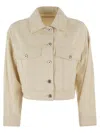 WEEKEND MAX MARA WEEKEND MAX MARA RIBE CROPPED JACKET