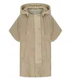 Weekend Max Mara Riva Beige Reversible Cape In Neutral