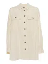 Weekend Max Mara Woman Shirt Ivory Size 10 Cotton In White