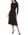 Weekend Max Mara Romania Midi Dress In Black