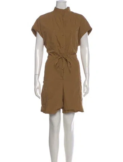 Pre-owned Weekend Max Mara Romper In Brown