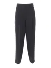 Weekend Max Mara Cecco Long Trouser In Black