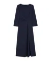 Weekend Max Mara Round-neck Dress In Black
