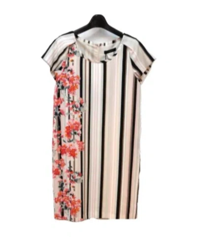 Weekend Max Mara Round Neck Dress In Multi