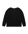 Weekend Max Mara Round Neck Knitted Cardigan In Black