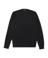 Weekend Max Mara Round-neck Long-sleeved Pullover In Black