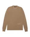 Weekend Max Mara Round-neck Long-sleeved Pullover In Brown