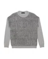 Weekend Max Mara Round-neck Long-sleeved Pullover In Gray