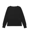 Weekend Max Mara Round-neck Long-sleeved Pullover In Gray