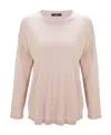Weekend Max Mara Round-neck Long-sleeved Pullover In Nude