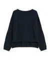 Weekend Max Mara Round Neck Sweater In Black