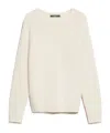 Weekend Max Mara Ghiacci Raglan-sleeve Sweater In White