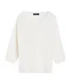 Weekend Max Mara Round Neck T-shirt In White