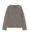 Weekend Max Mara Multicolor Wool Moxa Sweater In Gray
