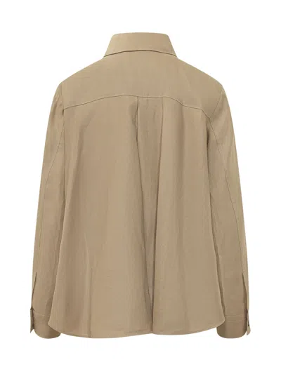 Weekend Max Mara Safari Linen Jacket With Button Details