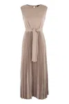 Weekend Max Mara Sleeveless Jersey Dress In Pink