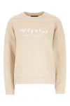 Weekend Max Mara Beige Polyester Blend Laghi Sweatshirt In Sabbia
