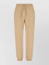 Weekend Max Mara Sand Polyester Blend Joggers In Neutrals