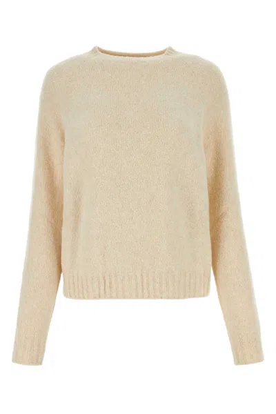 Weekend Max Mara Sand Stretch Alpaca Blend Ghiacci Sweater